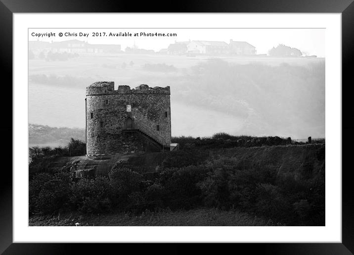 Mount Batten Plymouth  Framed Mounted Print by Chris Day