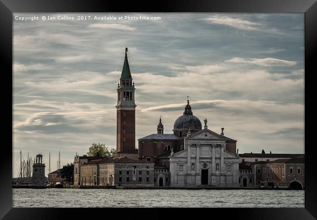 Early Morning San Giorgio Maggiore, Venice Framed Print by Ian Collins