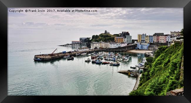 Tenby Harbour, Wales, UK Framed Print by Frank Irwin