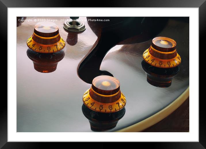 Guitar pots. Framed Mounted Print by RSRD Images 