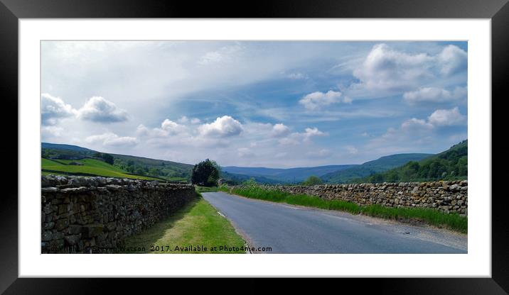 Quintessential Swaledale Framed Mounted Print by Steven Watson