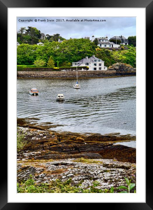 Borth-y-Gest, Wales, UK Framed Mounted Print by Frank Irwin