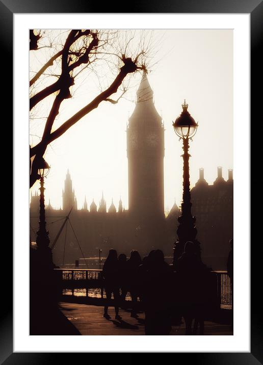 Big Ben London Framed Mounted Print by Scott Anderson