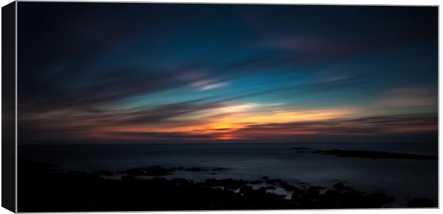 Sennen Cove Sunset Canvas Print by Nigel Jones