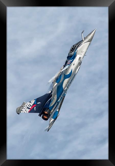 Rafale Solo Display Framed Print by J Biggadike