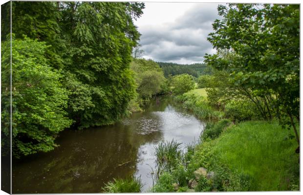 River Taw Canvas Print by Images of Devon