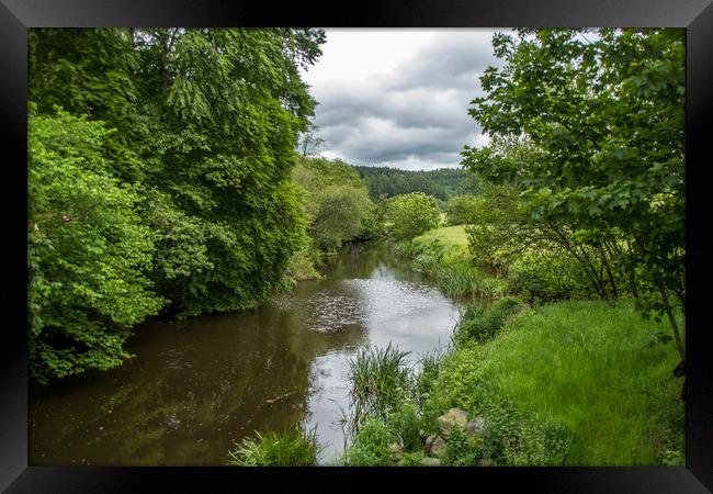 River Taw Framed Print by Images of Devon