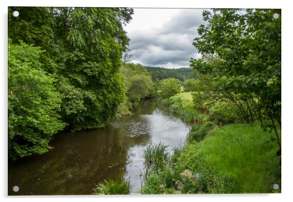 River Taw Acrylic by Images of Devon