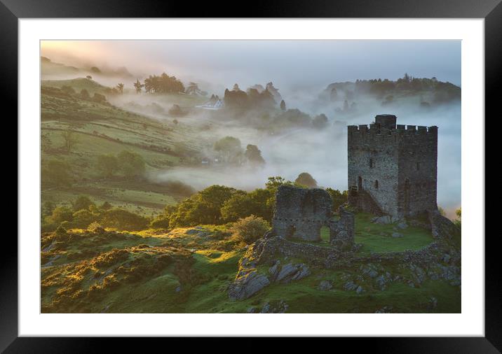 Inversion at Dolwyddelan Framed Mounted Print by Rory Trappe
