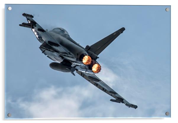 2017 RAF Typhoon Display Acrylic by J Biggadike