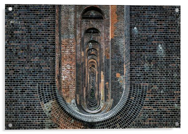 Balcombe Viaduct Acrylic by Charlotte Moon