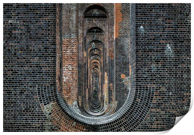 Balcombe Viaduct Print by Charlotte Moon