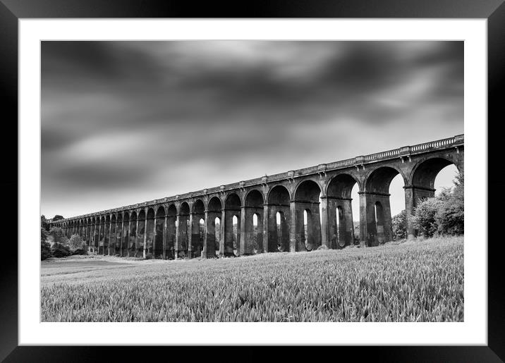 Viaduct Framed Mounted Print by Charlotte Moon