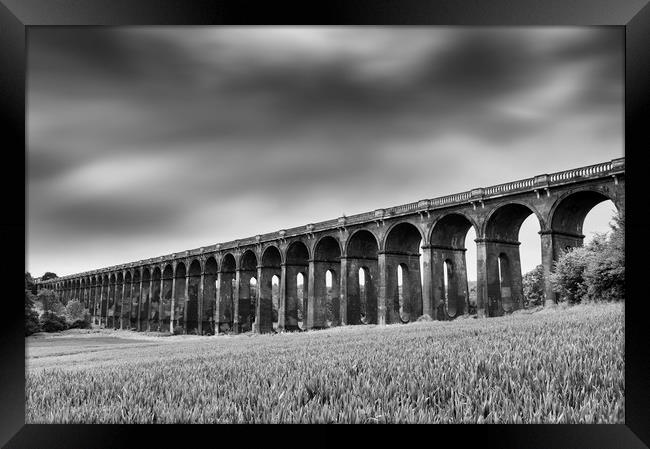 Viaduct Framed Print by Charlotte Moon