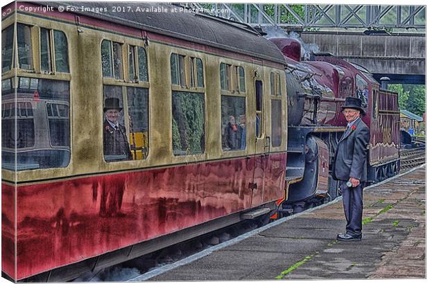 HDR of east lancs railway Canvas Print by Derrick Fox Lomax
