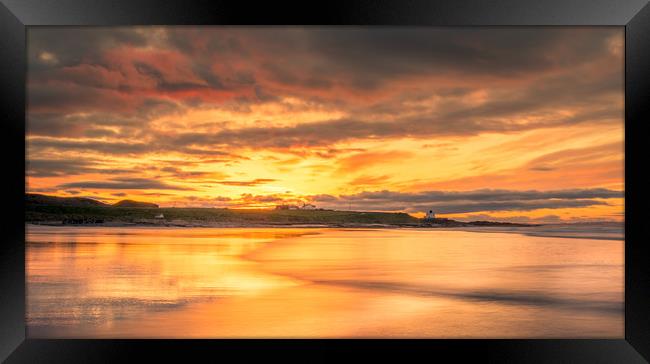 Dreaming of Bamburgh  Framed Print by Naylor's Photography