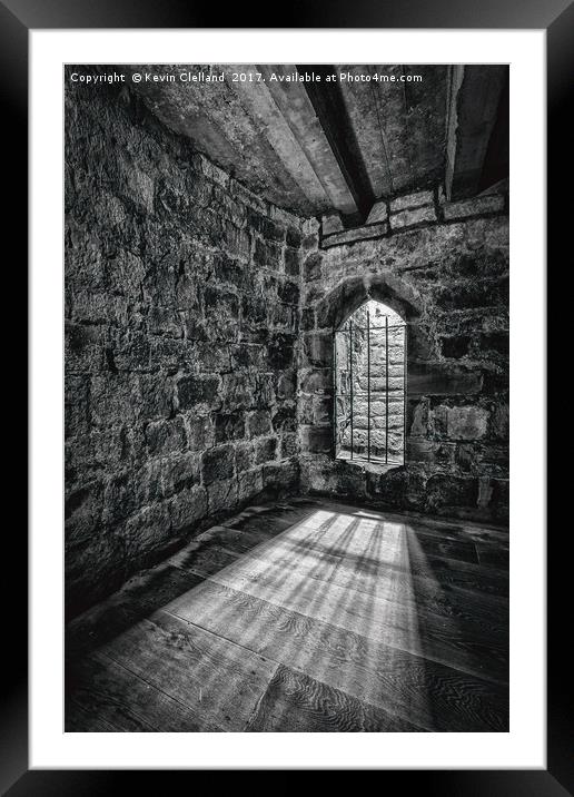 The Dungeon Framed Mounted Print by Kevin Clelland