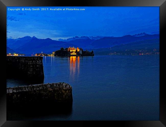 Isola Bella           Framed Print by Andy Smith