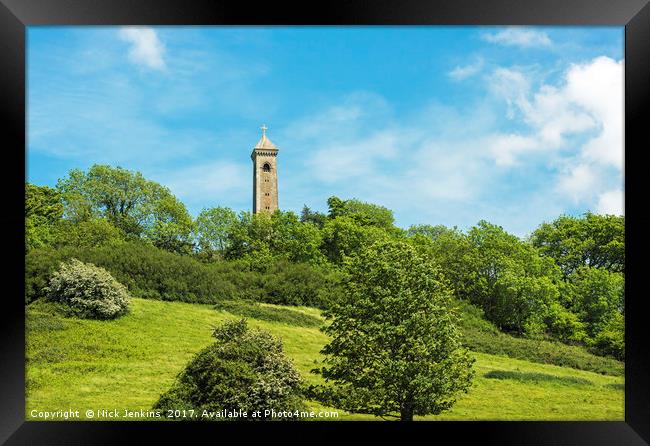 The Tyndale Monument North Nibley Gloucestershire Framed Print by Nick Jenkins