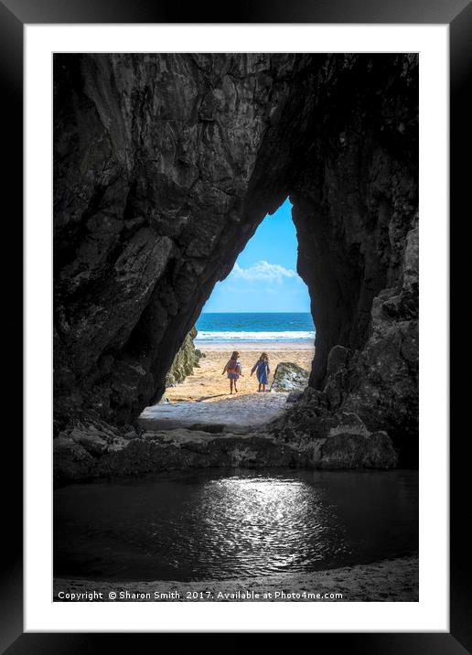Lets Explore Framed Mounted Print by Sharon Smith