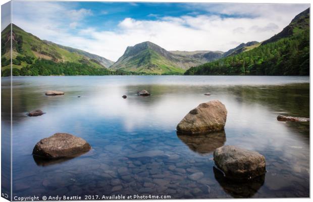 Buttermere, Cumbria Canvas Print by Andy Beattie