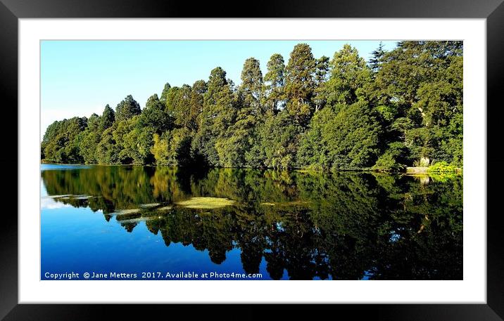 Tranquility  Framed Mounted Print by Jane Metters