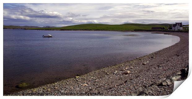 Ura Firth Print by Steven Watson