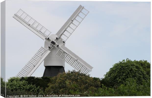 Wimbledon Common Windmill Canvas Print by Will Holme