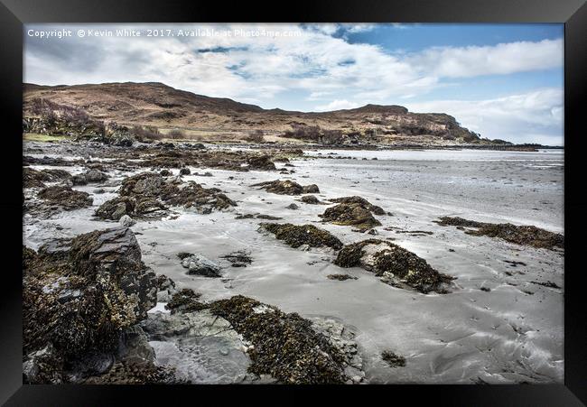 Tarskavaig Bay Skye Scotland Framed Print by Kevin White