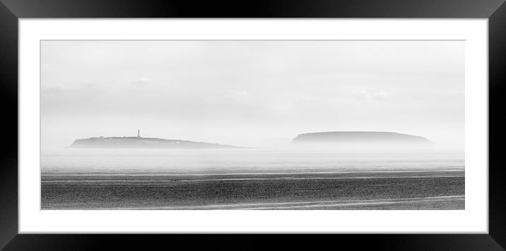 Islands in the mist Framed Mounted Print by Andrew Richards