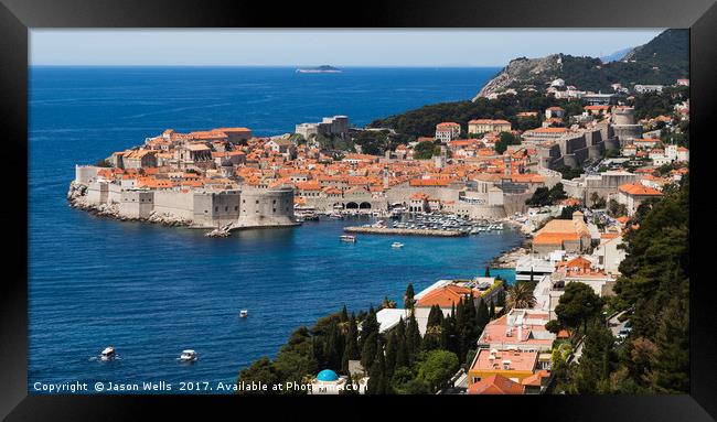 The pearl of the Adriactic Framed Print by Jason Wells