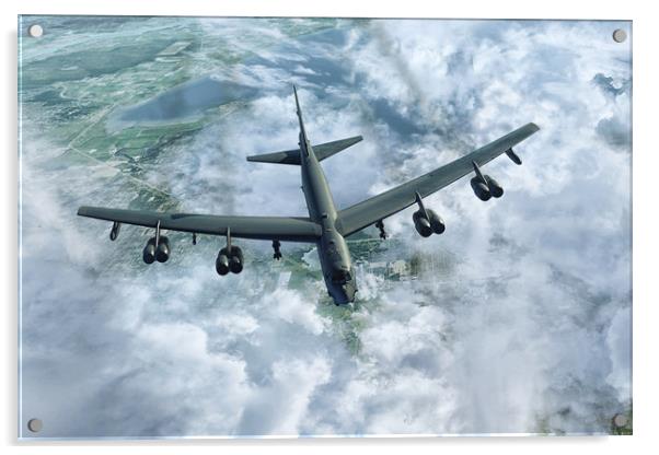 Buff B-52 Acrylic by J Biggadike