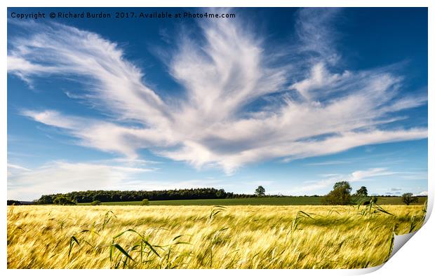 The Big Sky! Print by Richard Burdon