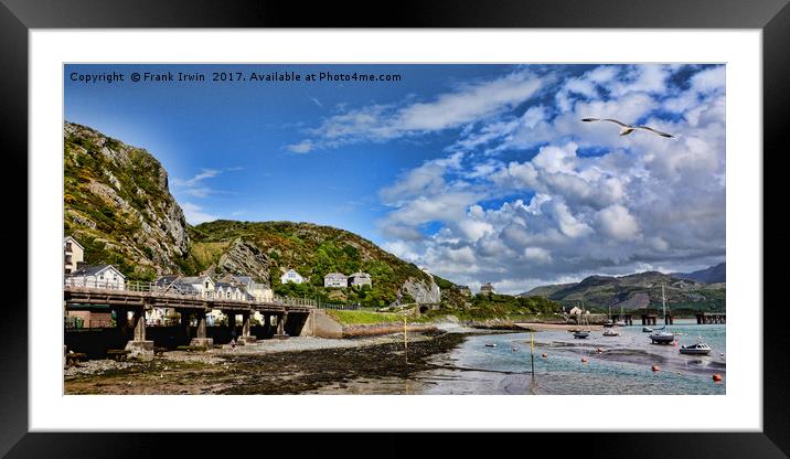 Barmouth, West Wales, UK Framed Mounted Print by Frank Irwin