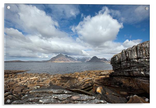Elgol, Isle Of Skye Acrylic by Steve Glover