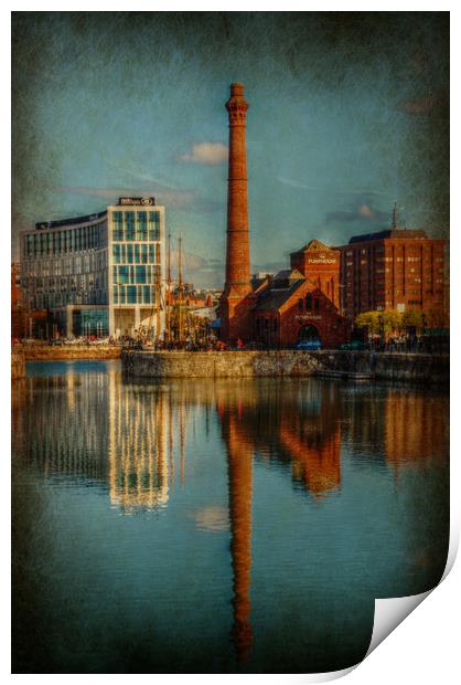 the pumphouse Print by sue davies