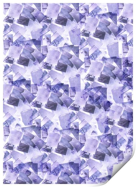 Abstract paper background Print by Larisa Siverina