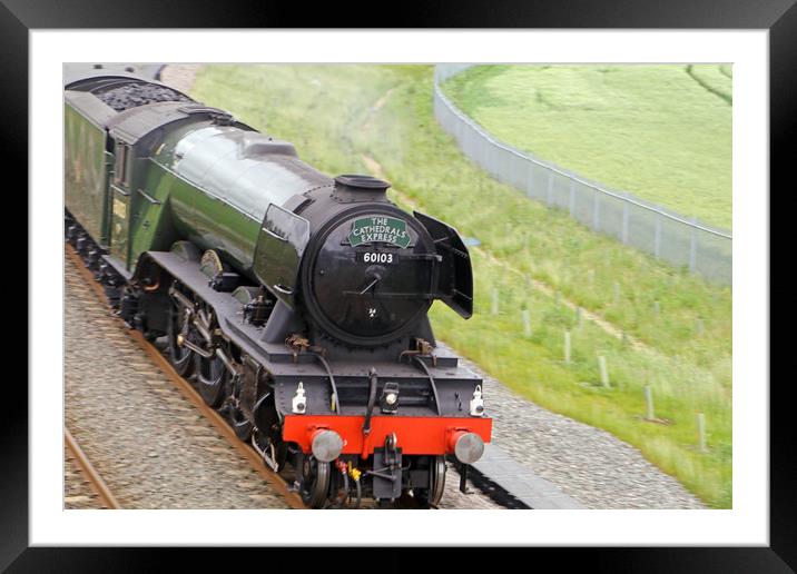 Cathedrals Express Framed Mounted Print by Tony Murtagh