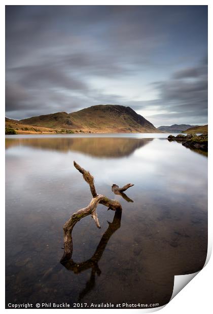 From The Deep - Crummock Water Print by Phil Buckle