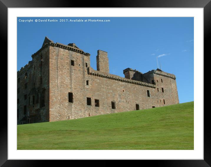 Linlithgow  Palace in the summer Framed Mounted Print by Photogold Prints