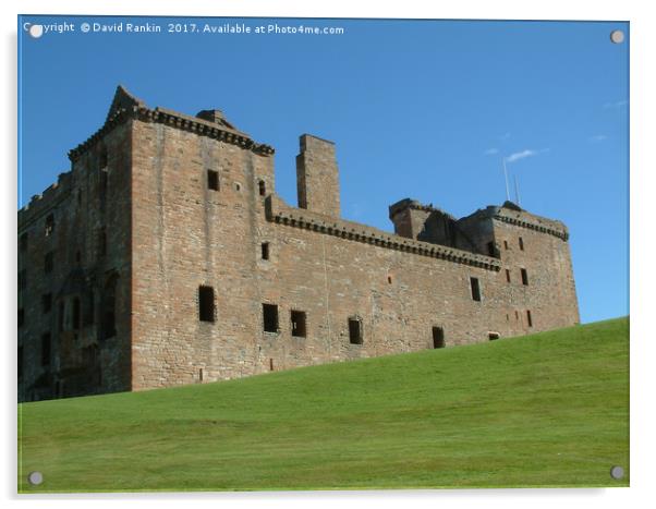Linlithgow  Palace in the summer Acrylic by Photogold Prints