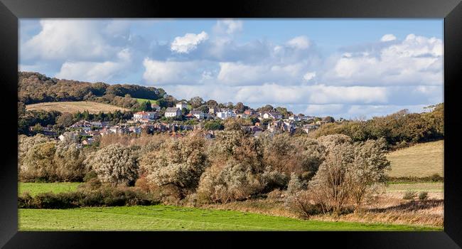 Brading Isle Of Wight Framed Print by Wight Landscapes