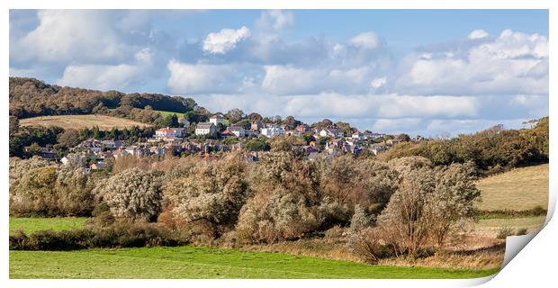 Brading Isle Of Wight Print by Wight Landscapes