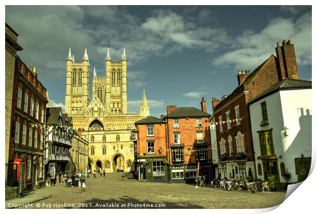 Lincoln Exchequergate  Print by Rob Hawkins