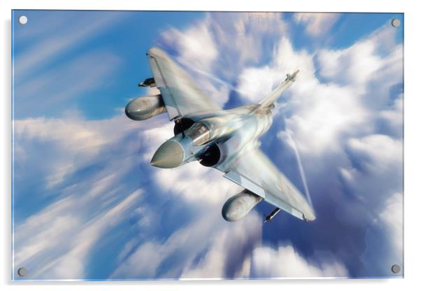 Mirage 2000 Acrylic by J Biggadike