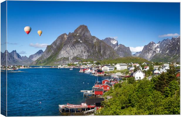 Lofoten Norway Canvas Print by Hamperium Photography