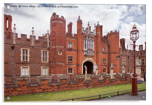 Hampton Court Palace Acrylic by Kevin White