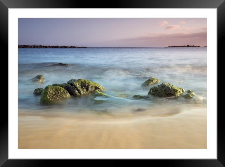Lanzarote Sunset Framed Mounted Print by Rob Camp