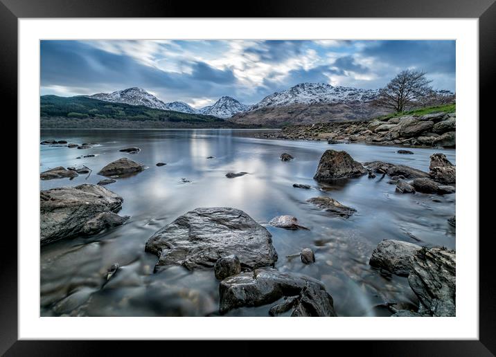 Lomond View Framed Mounted Print by Sam Smith