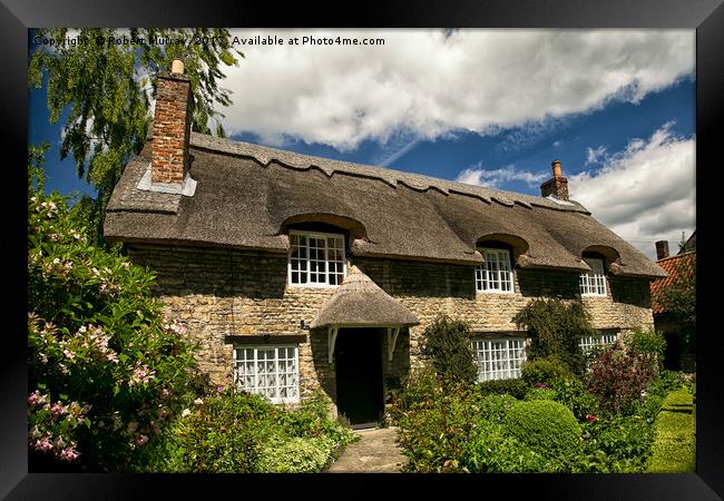  English Thatched House 2 Framed Print by Robert Murray